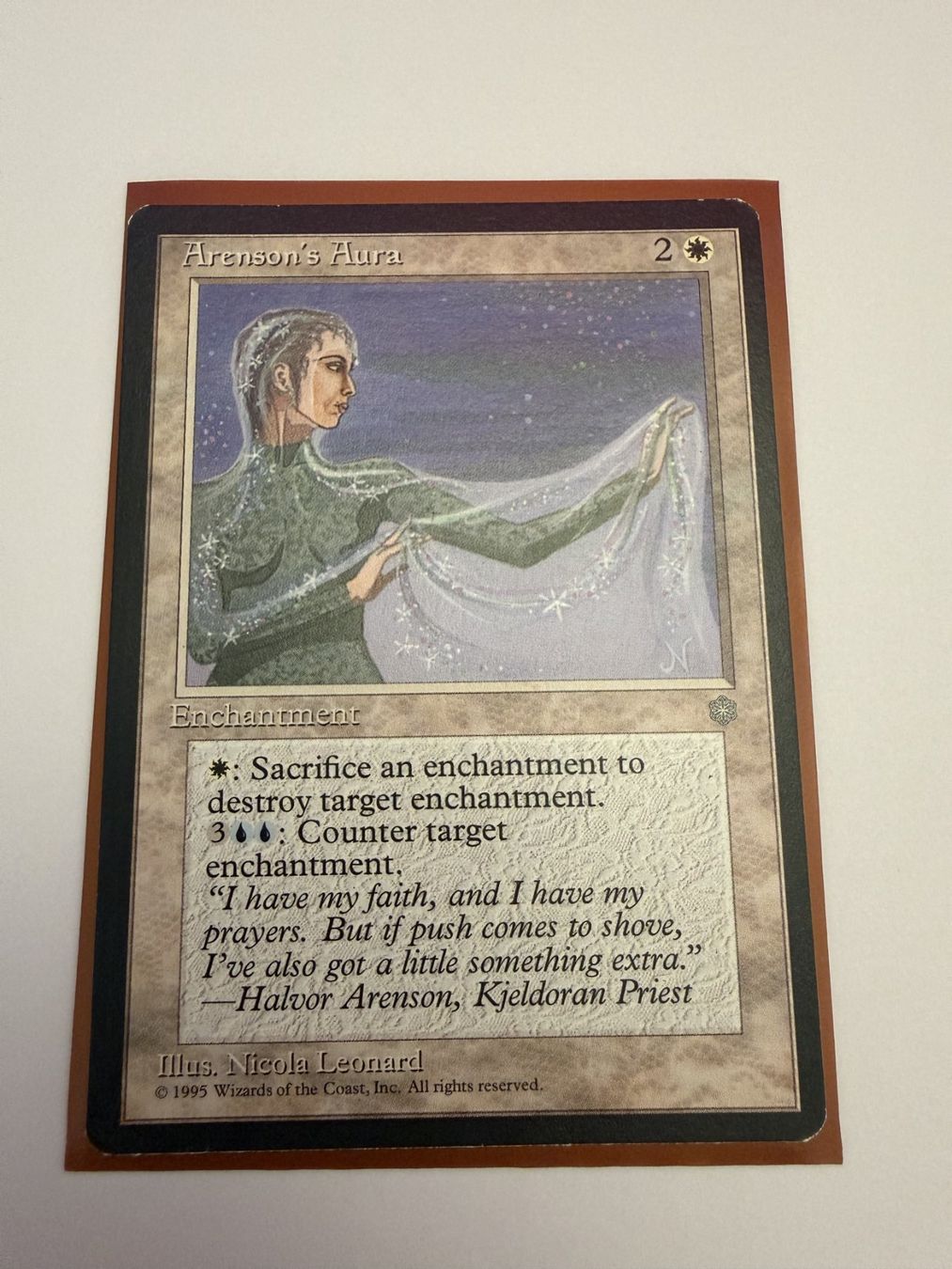 Magic The Gathering Carte collezionabili: Carte Magic The Gathering Arenson's Aura – Usato da Kloten venduto da Mumiiin
