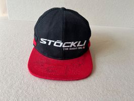 Stöckli Hut, unterschrieben von Marco Odermatt