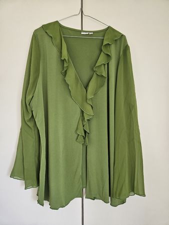 Bodyflirt Bluse grün Grösse 52/54 