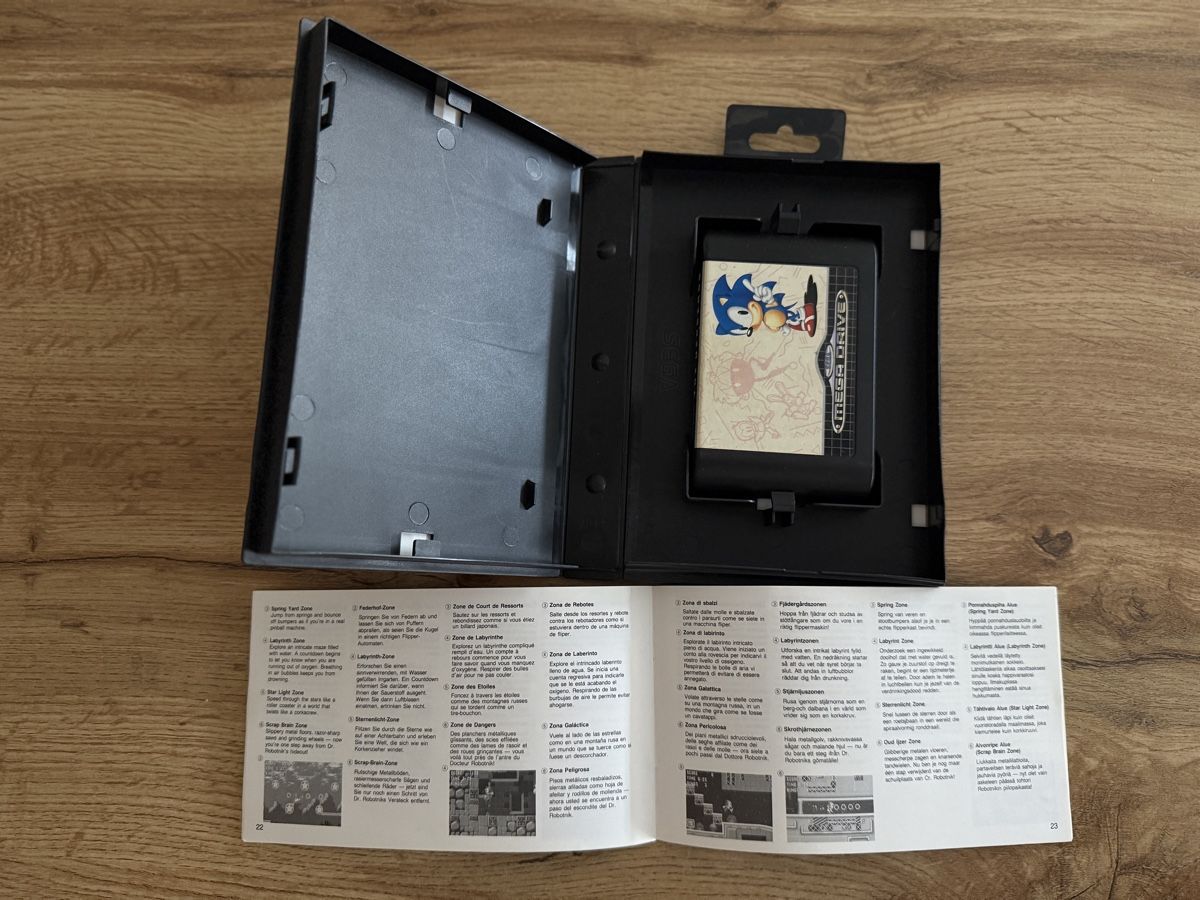 Sega Giochi: Sonic The Hedgehog - Mega Drive - Top Zustand! – Nuovo (secondo la descrizione) da Wetzikon ZH venduto da Rap_vh2l 2