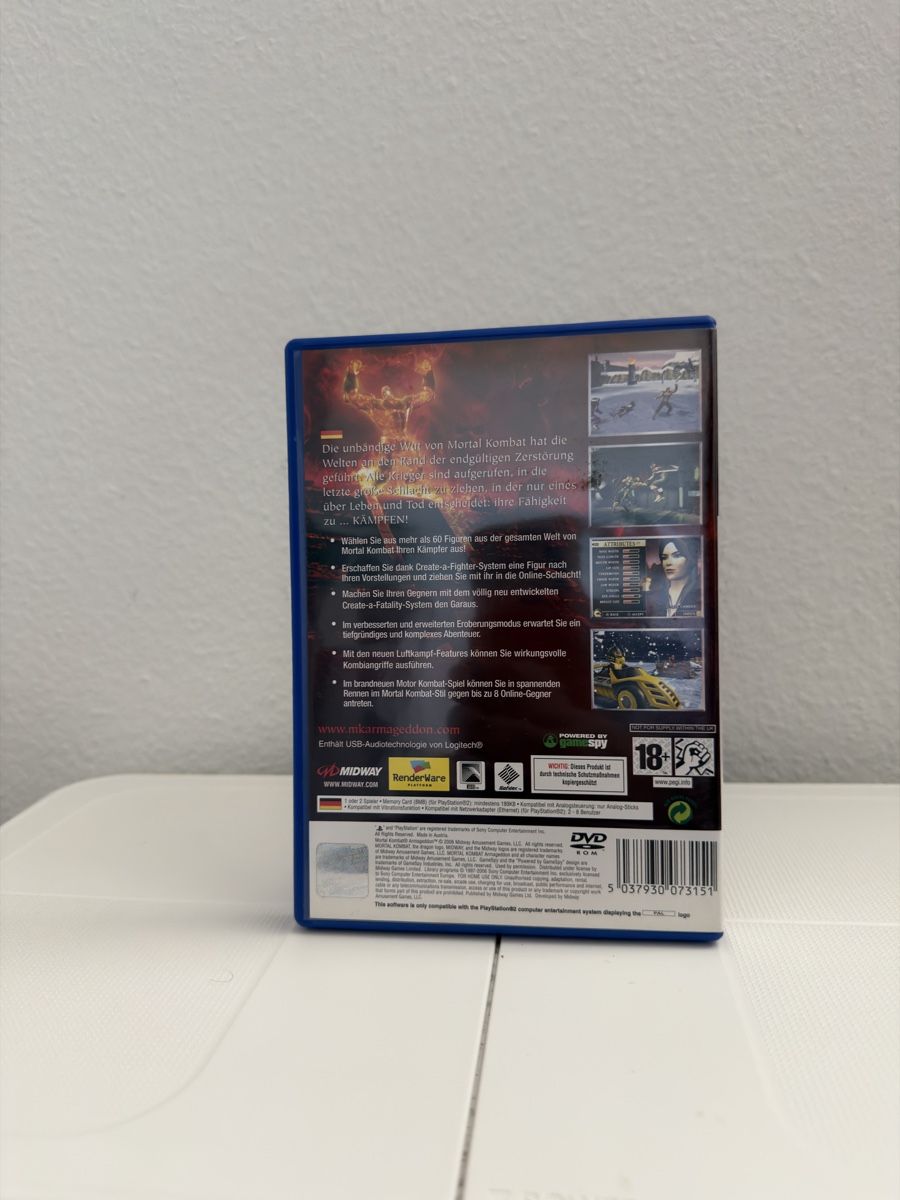 Giochi: PS2 - Mortal Kombat Armageddon (CIB) – Usato da Basel venduto da Memory_Card_Zone 1
