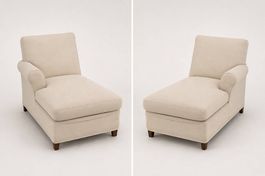 Méridienne Flexform | gauche & droite | tissu beige