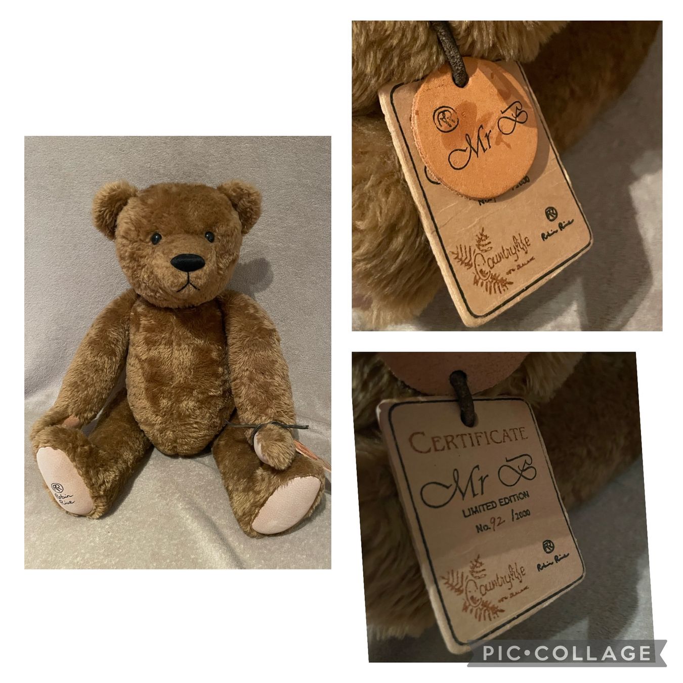 Giocattoli: 3x alte Robin Rive Teddybären – Usato da Niederwangen BE venduto da m_s13 7