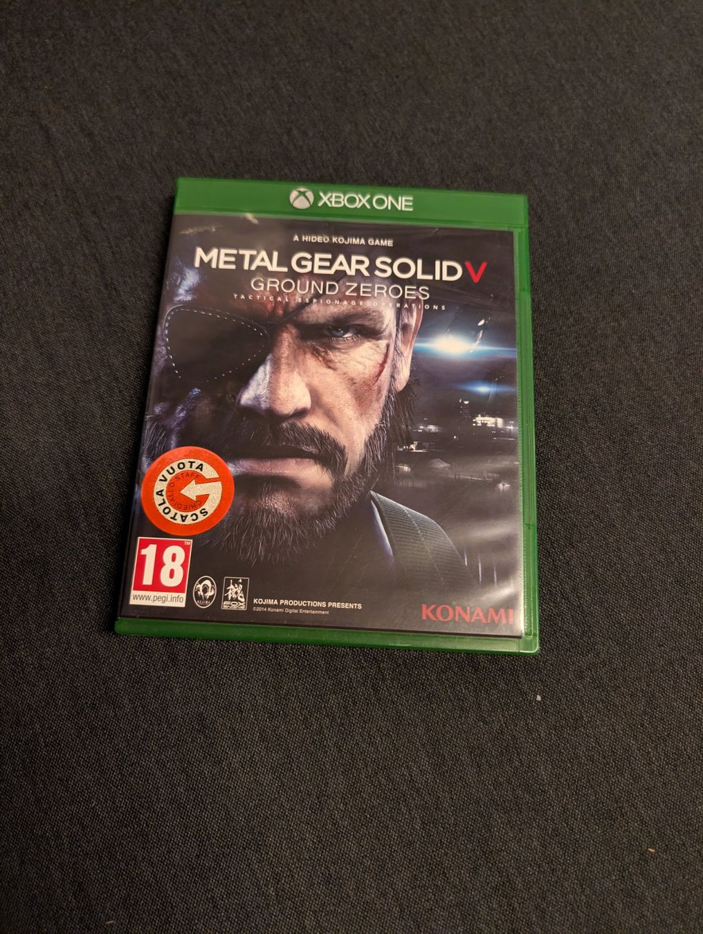 Jeux: Metal Gear solid V Microsoft Xbox one series x – D'occasion à Giubiasco par Tici__nerd_Giubiasco