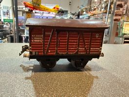 Märklin Spur 0 1791, Gedeckter Güterwagen, Packwagen VINTAGE