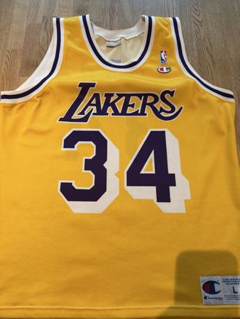 Basketball Trikot Lakers O'Neal 34 Grösse L Champion