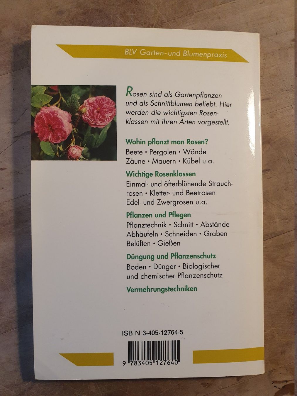 Libri: Rosen Josef Sieber BLV – Usato da Zürich venduto da loosebone 2