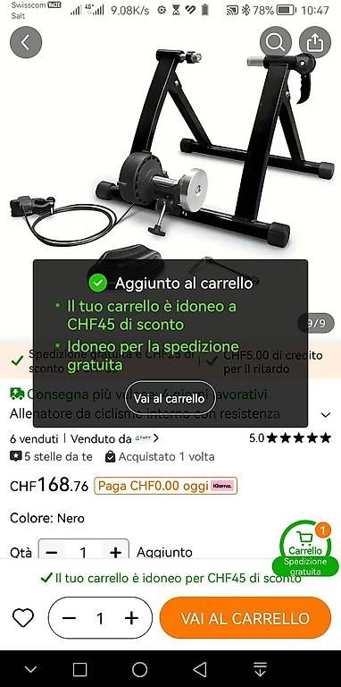 Velos: Rullo per bici – Neu und originalverpackt aus Certara von chi_hvy8 3