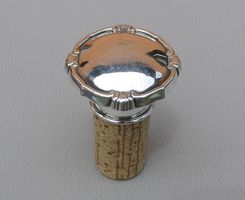 ANTIKER JEZLER FLASCHENZAPFEN FLASCHENVERSCHLUSS 800 SILBER