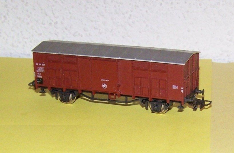Roco Modelleisenbahnen: Roco H0 4300 Spitzdach Güterwagen EE der FS – Gebraucht aus Brüttisellen von Rentner44zh 2