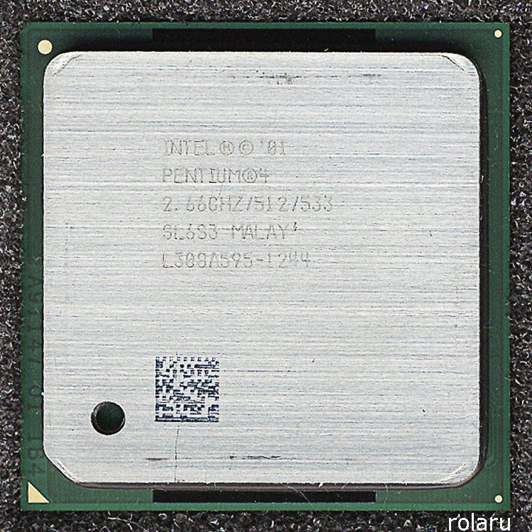 Intel Componenti elettronici: Pentium 4, 2.66GHz/512/533, Socket 478 – Usato da Baden venduto da Rolaru