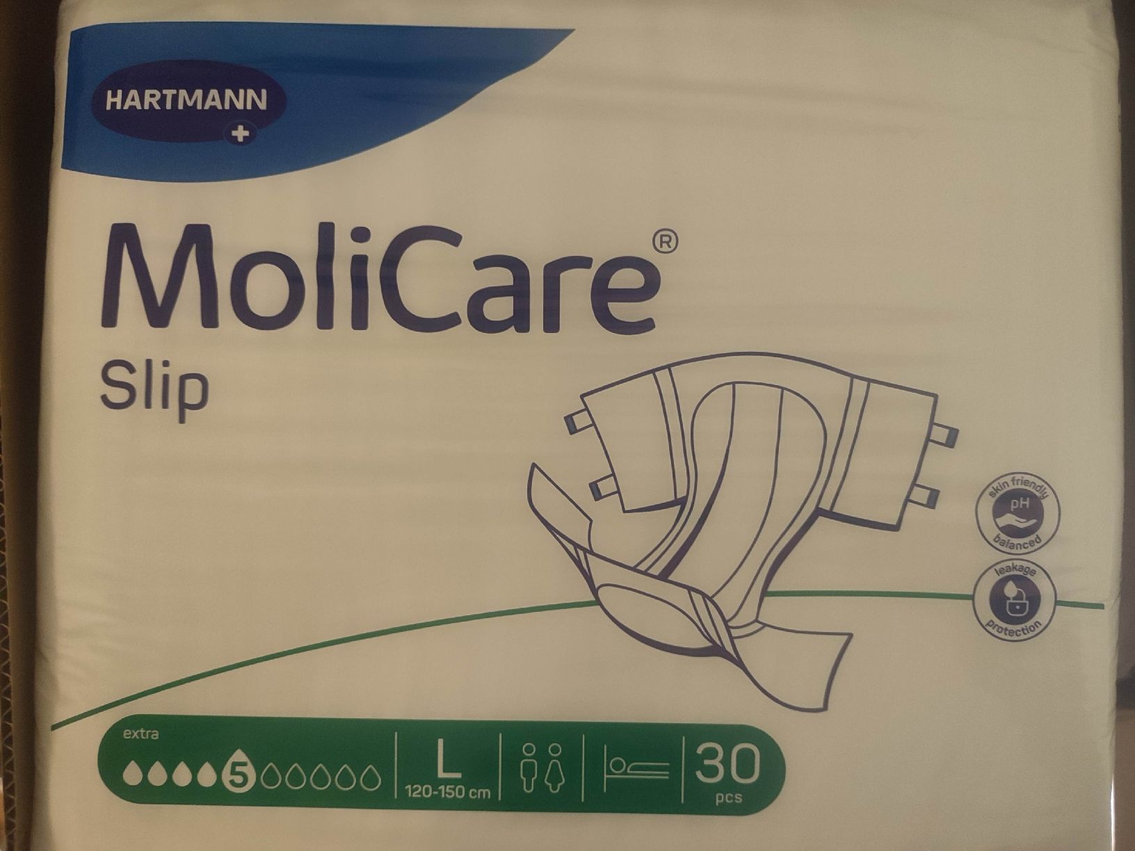 Hartmann Bacs à couches & couches: MoliCare Slip Extra Inkontinenz Windeln Erwachsene 30 Stk. – Neuf avec emballage d'origine à Elfingen par lea_m57j 1