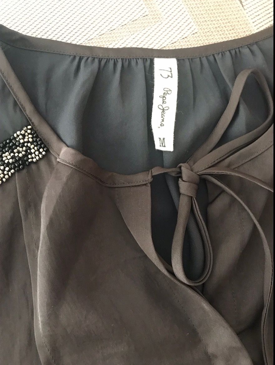 Pepe Jeans Camicette: New Pepe Jeans Bluse - Braun M – Nuovo (secondo la descrizione) da Zumikon venduto da nat_96zs 5
