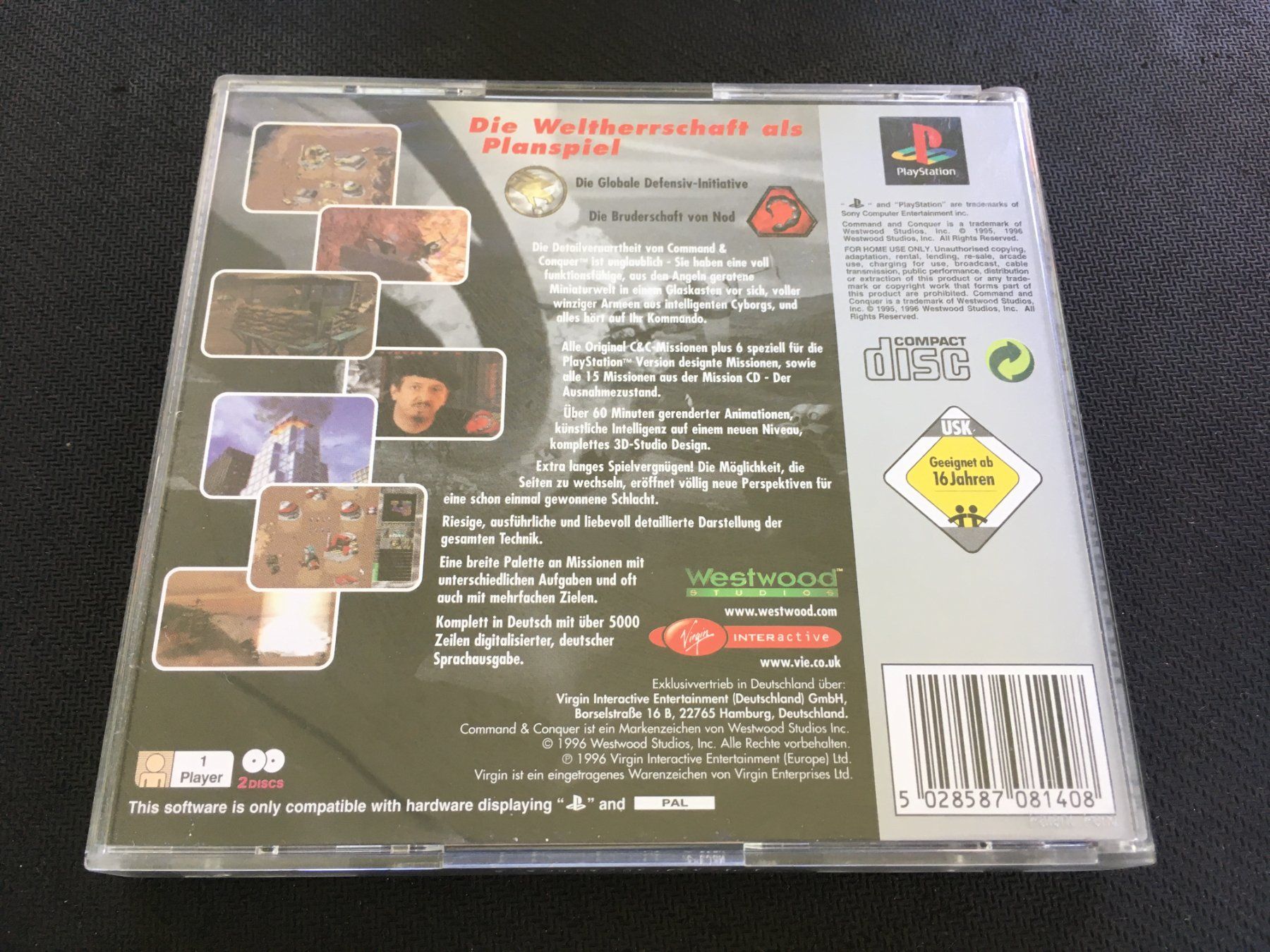 Sony Spiele: Comand & Conquer - Playstation 1 / PS1 – Gebraucht aus St.Gallen von Punktchen01 2