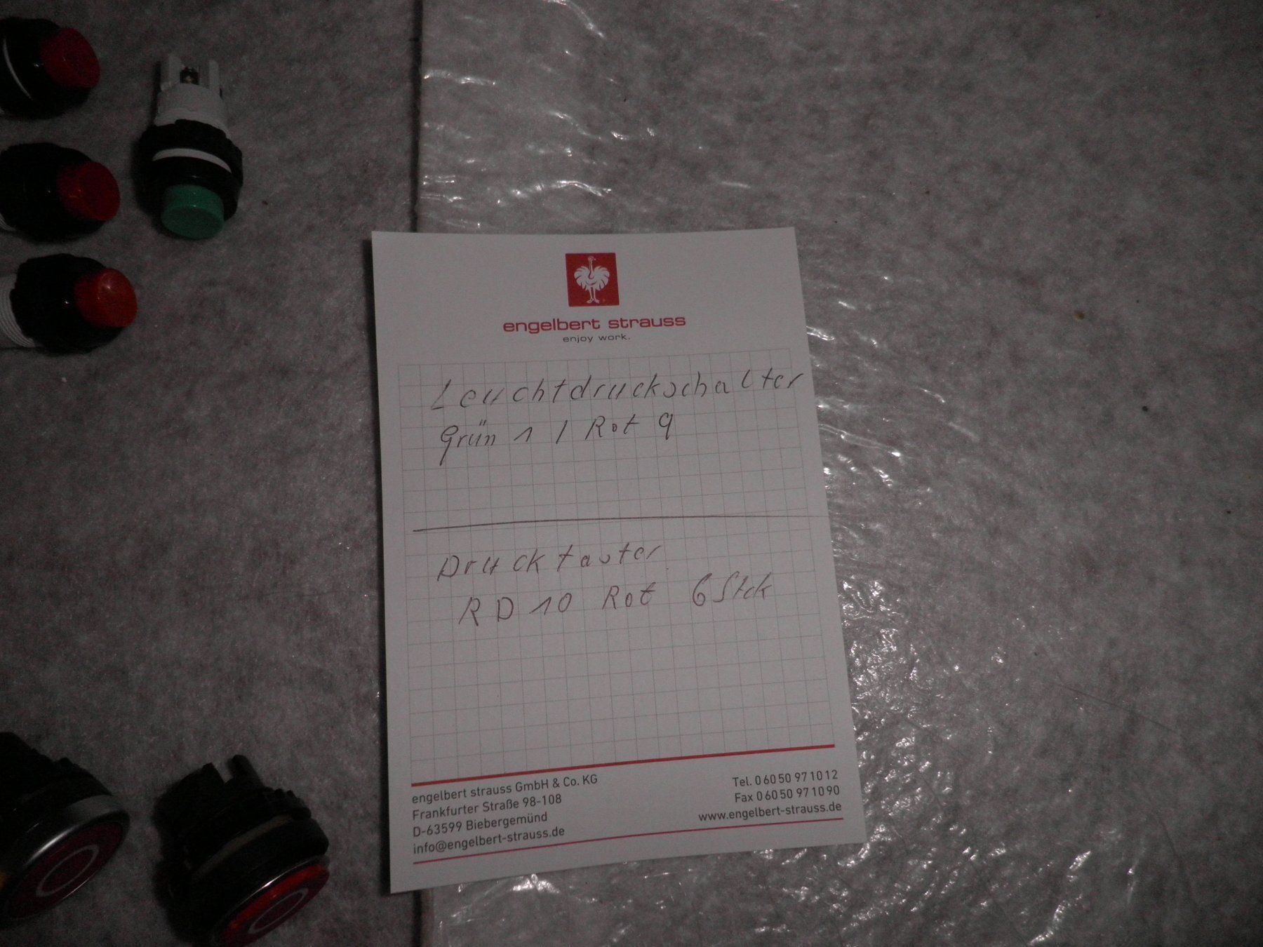 Interruttori: Leuchtdrucktaster / Drucktaster – Nuovo (secondo la descrizione) da Oftringen venduto da shoptwotrade 1