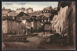 AK Fribourg, Neuve Ville, 1912