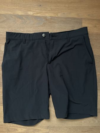 Herren Golfshorts Schwarz Grösse 48