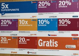 10 COOP GUTSCHEINE - BONS