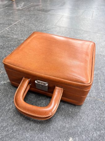 Elegantes Reise-Nescessaire, 60er, retro Handtasche Koffer