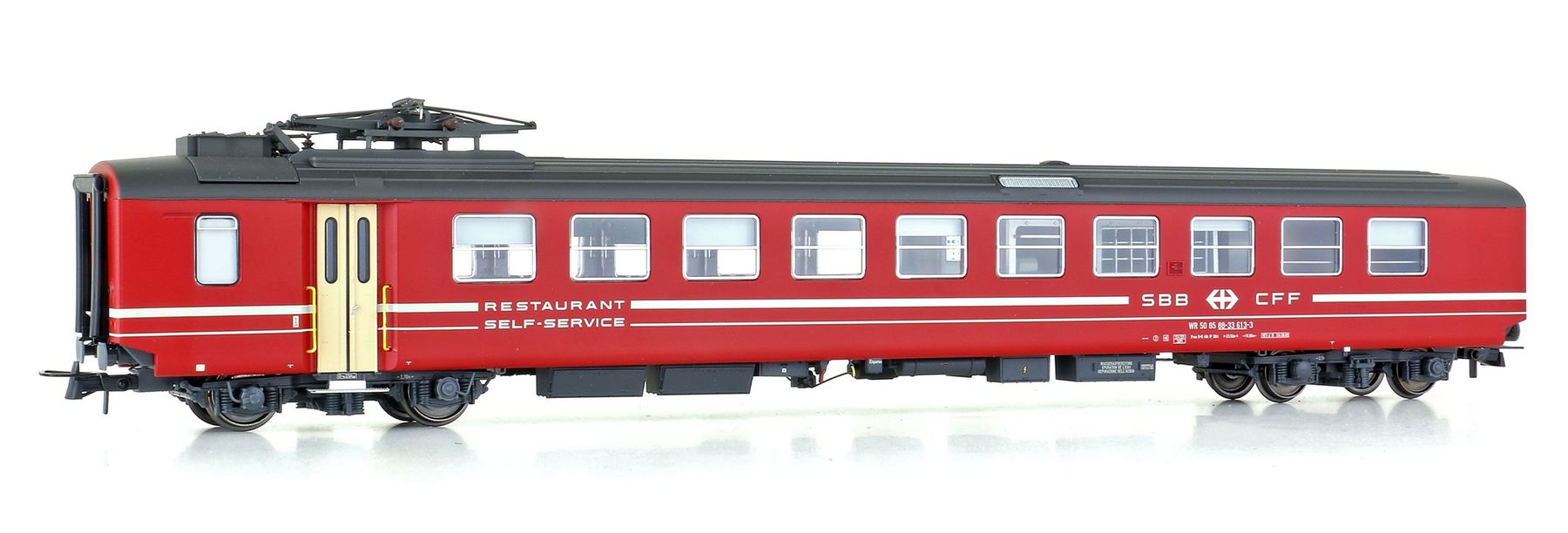 LS Models Trains électriques: LS-Models 47262 DC SBB CFF FFS WR I Self-Service rot – Neuf avec emballage d'origine à Bremgarten AG par Sportivo2007