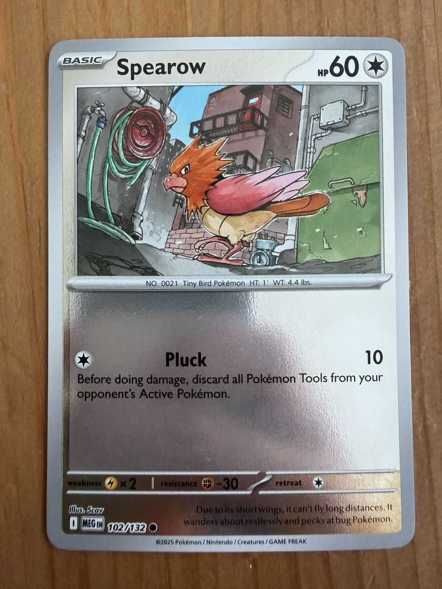 Pokémon Carte collezionabili: Spearow (MEG102) – Nuovo (secondo la descrizione) da Vevey venduto da Matx