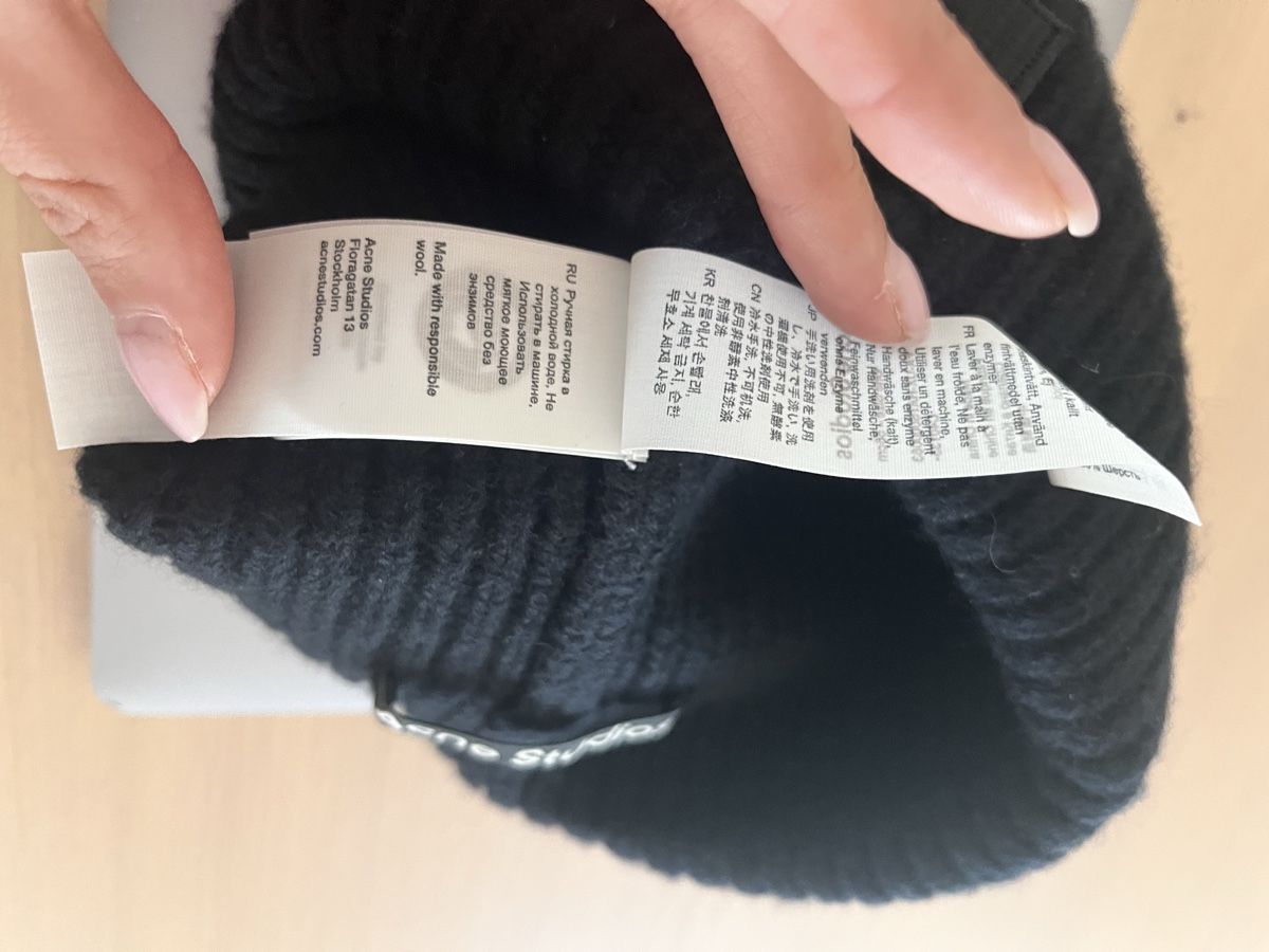 Copricapi, berretti & cappellini: Acne Studios Beanie Mütze – Usato da Büttenhardt venduto da mateicce 3