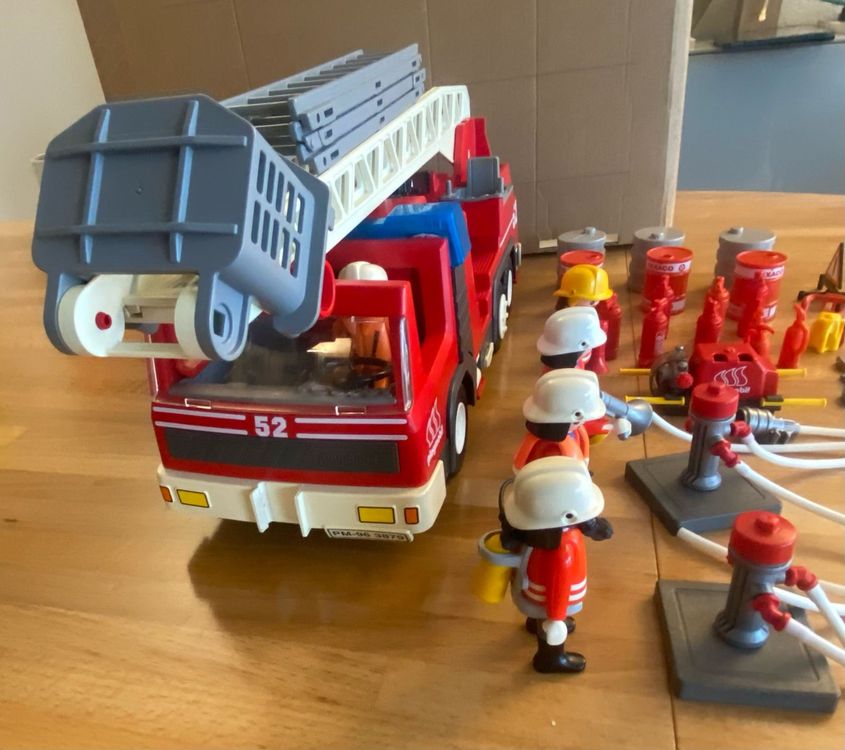 Pièce Détachée Playmobil 3182 - Support Pistolet à Eau Pour Camion De Pompiers