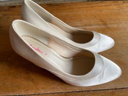 Hochzeitsschuhe Pumps Gr 39, Rainbow Club