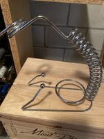 Flaschenhalter Metall Spiralen Design modern 1 Flasche
