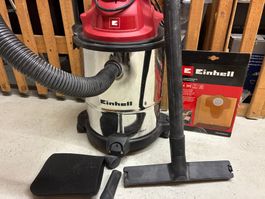 Einhell TC-VC 1815 S Nass-/Trockensauger, 15L Edelstahl