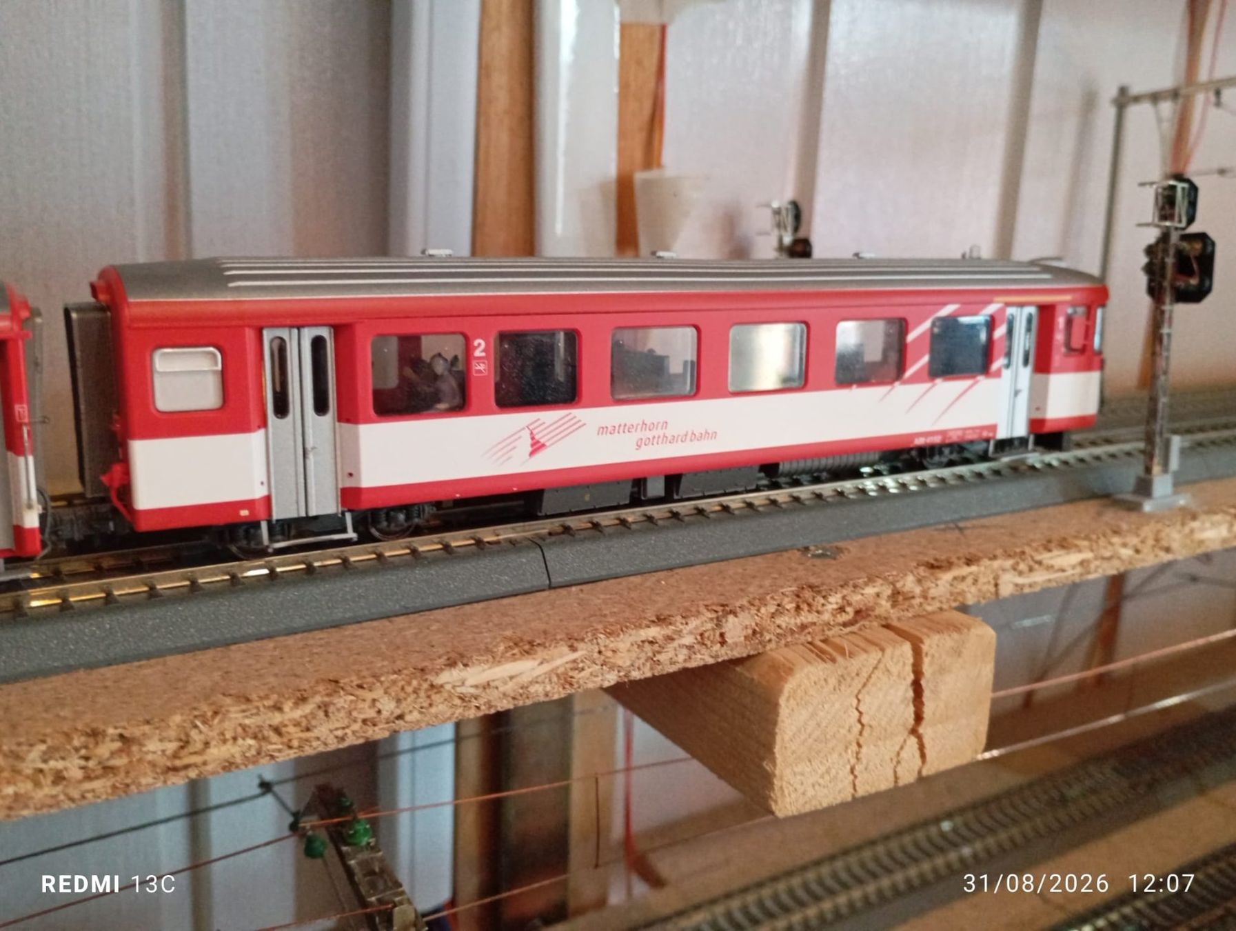 Bemo Modellini di ferrovie: Rame MGB HGe 4/4 + 6 wagons – Usato da Torgon venduto da MOB9519 5