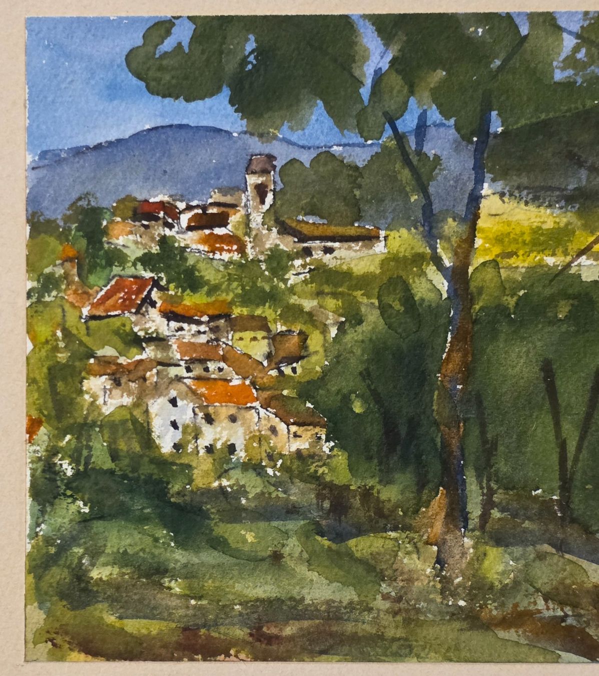 Gemälde: Aquarell 34 x 28 cm – Gebraucht aus Rohrbach von lod_m58r 1