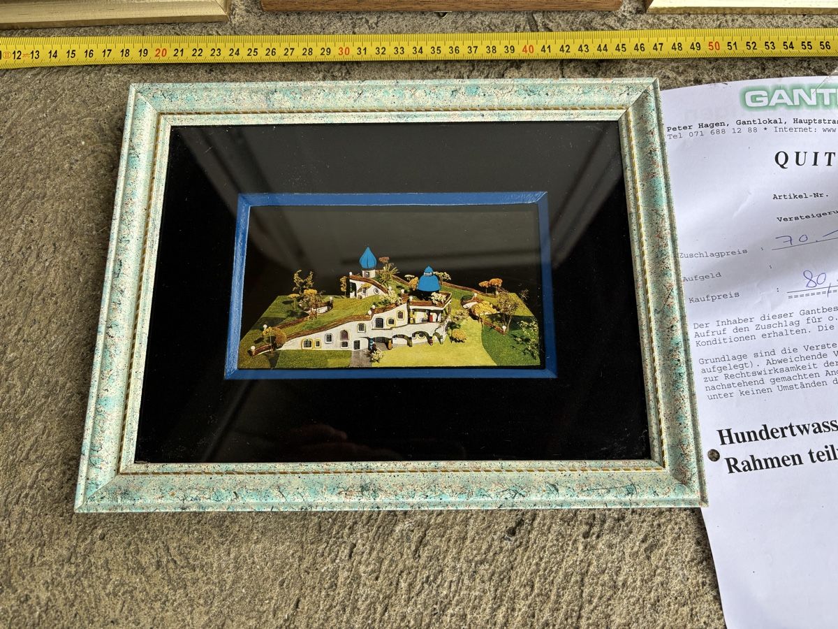 Foto & Immagini: Hundertwasser Bilder, 4 Stück – Usato da Frauenfeld venduto da Fubech 1