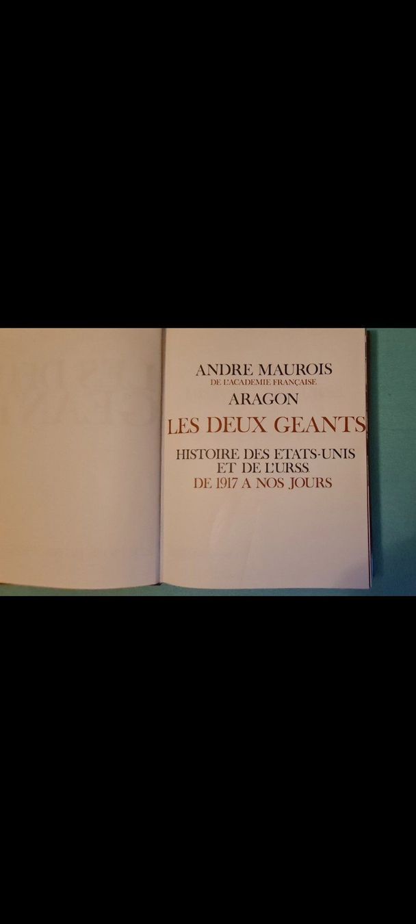 Livres: Les deux géants/ USA / URSS – D'occasion à Cortaillod par signep 6