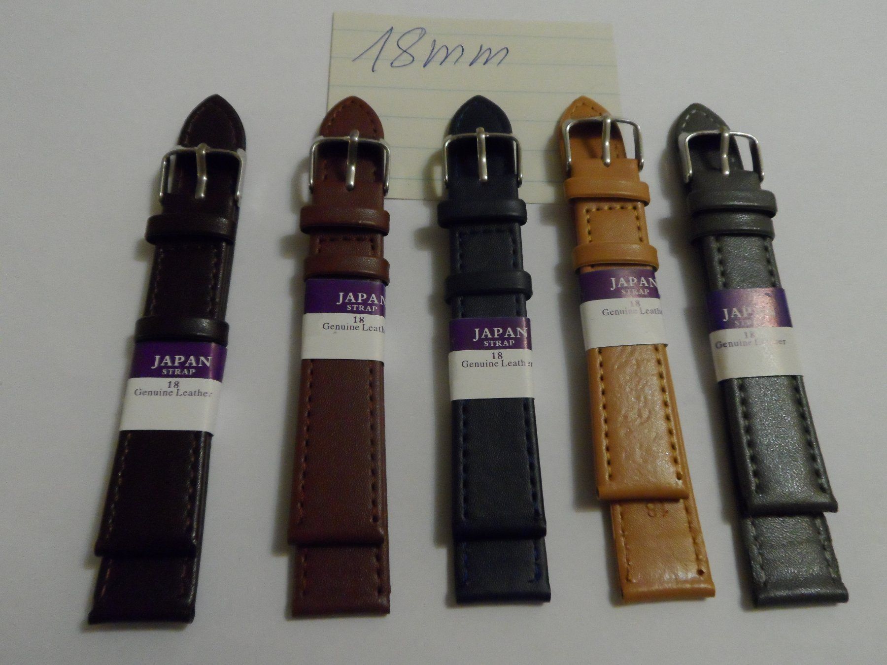 Armbänder & -reifen: 10 X uhrenarmband,18mm ,grau – Neu und originalverpackt aus Riehen von tamola67 6