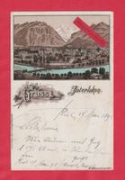 Gruss aus Interlaken (BE) Lith. & Verlag v. Henri Schlumpf