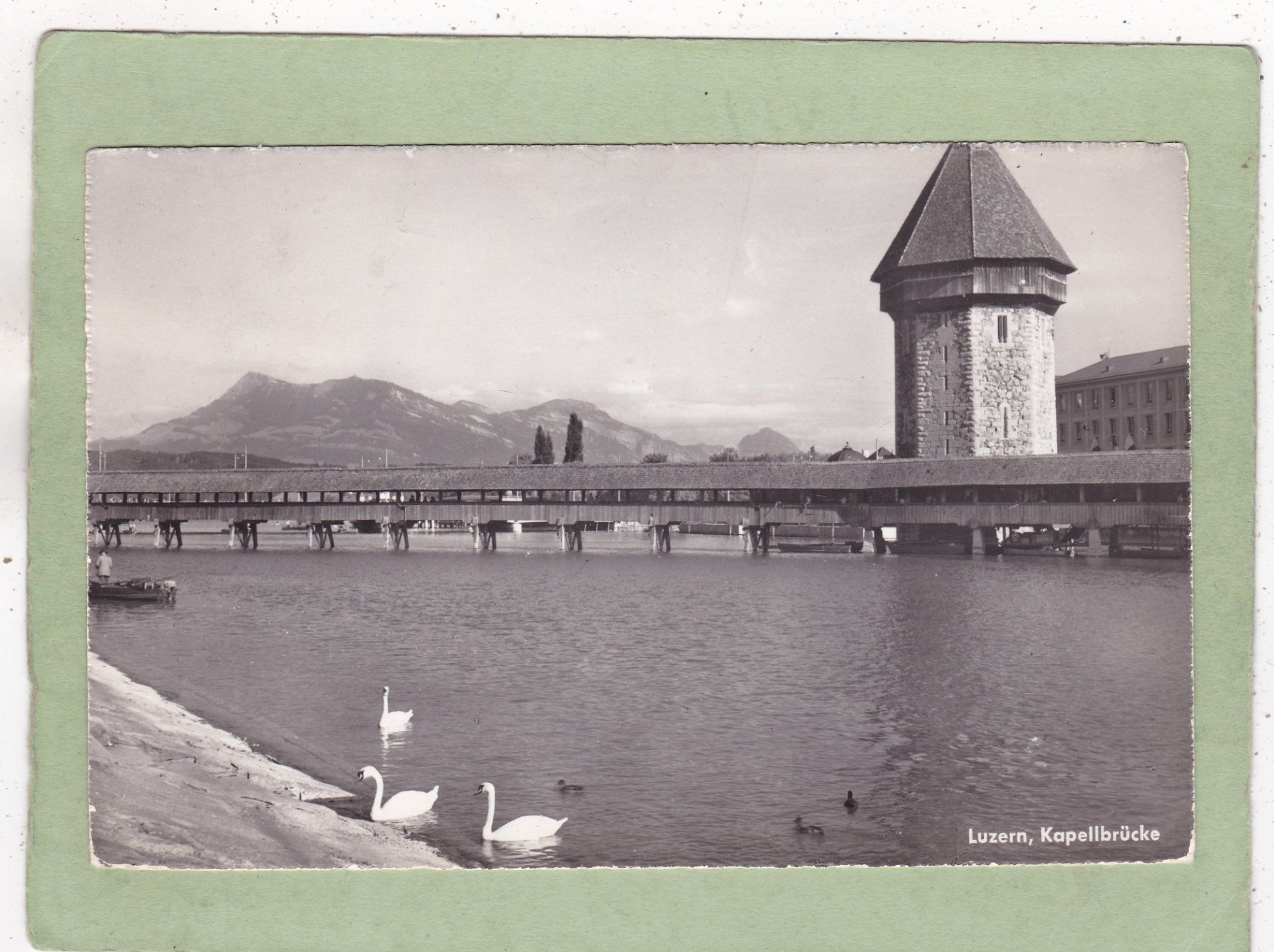Cartoline postali: Luzern Kapellbrücke – Usato da Herisau venduto da Lisegrat2008