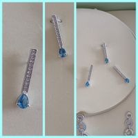 Parure Gevan Neuve, Collier, Boucles d'oreilles lot de trois