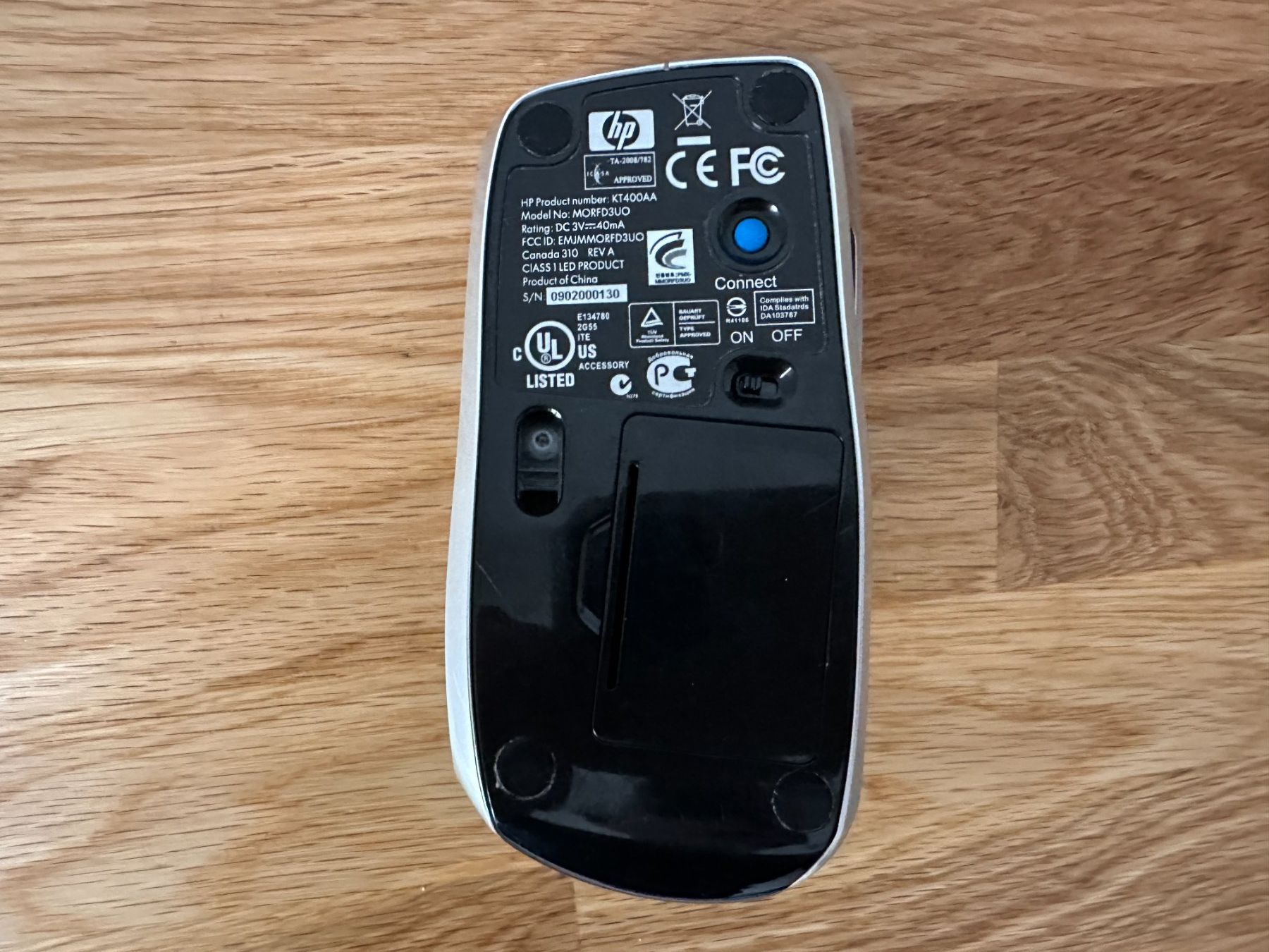 Hewlett Packard Mouse: Ab1CHF - HP KT400AA Mechanical Wheel Mouse – Usato da Lausanne venduto da brixton 4