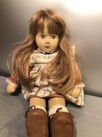 ‼️nun = 31.- Fr. !‼️ Stoffpuppe, lange Haare, tolle Kleidung
