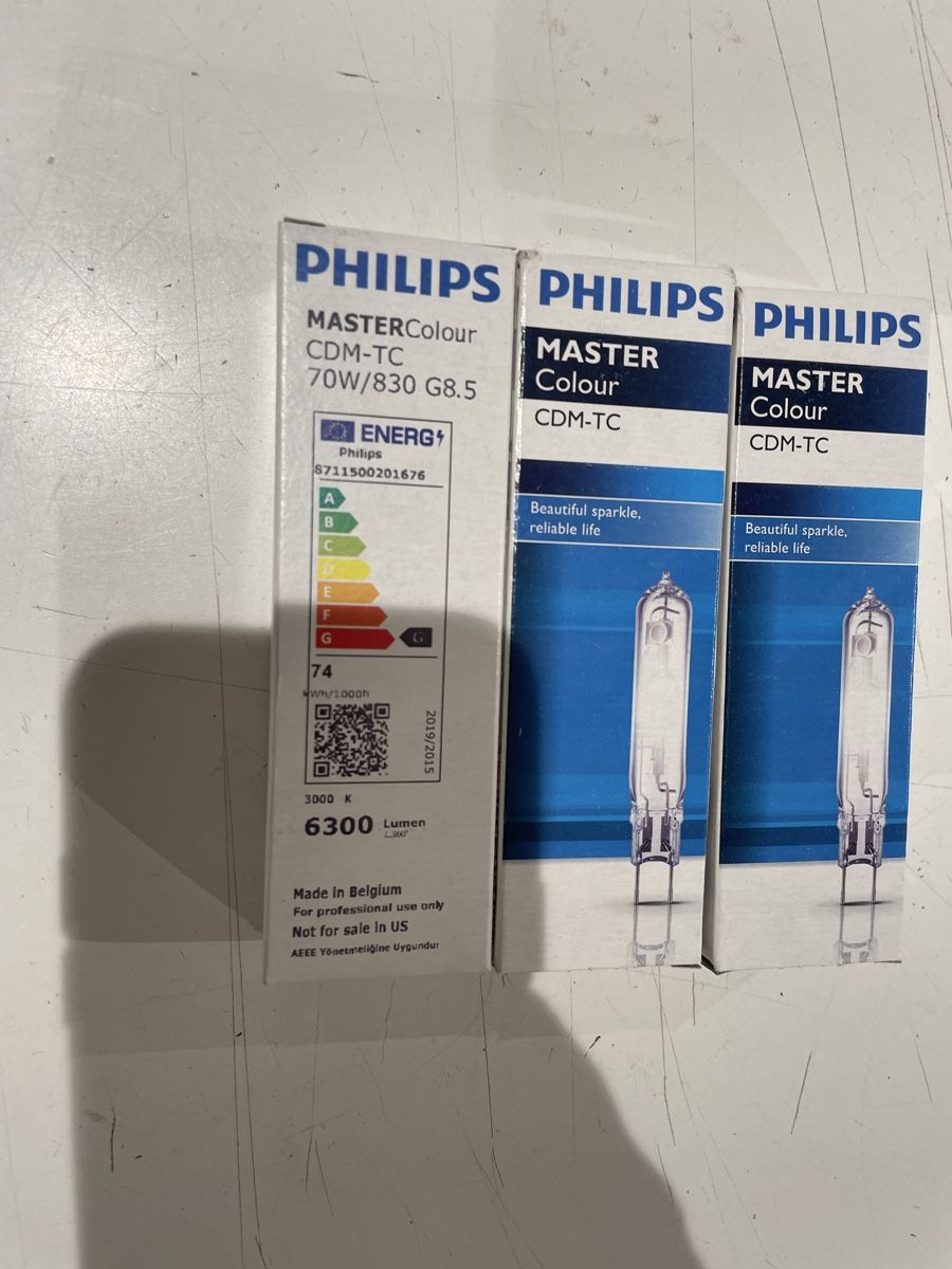 Philips Lampade: Philips MASTER Colour CDM-TC Leuchtmittel – Nuovo e nell'imballaggio originale da Basel venduto da leluma