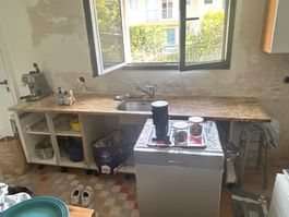 Cuisine partielle à venir démonter