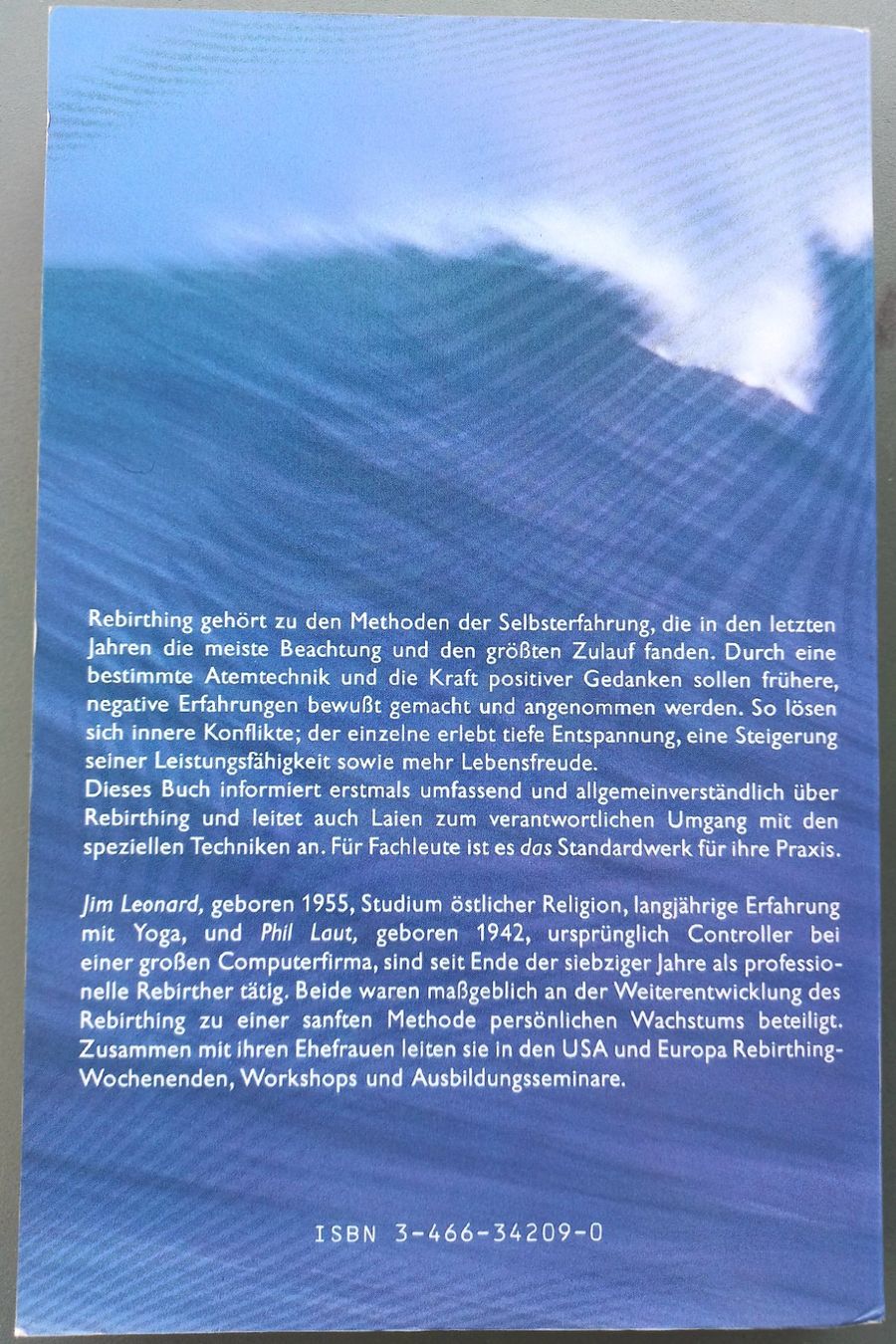 Bücher: Jim Leonarg / Phil Laut - Rebirthing - deutsch – Gebraucht aus Niederuzwil von lubimaja 7