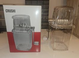 Crushi Eiscrusher mit Handkurbel - Crushed Ice, mit OVP