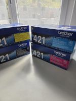 Neue Originale Brother 421 Druckerpatronen-Set