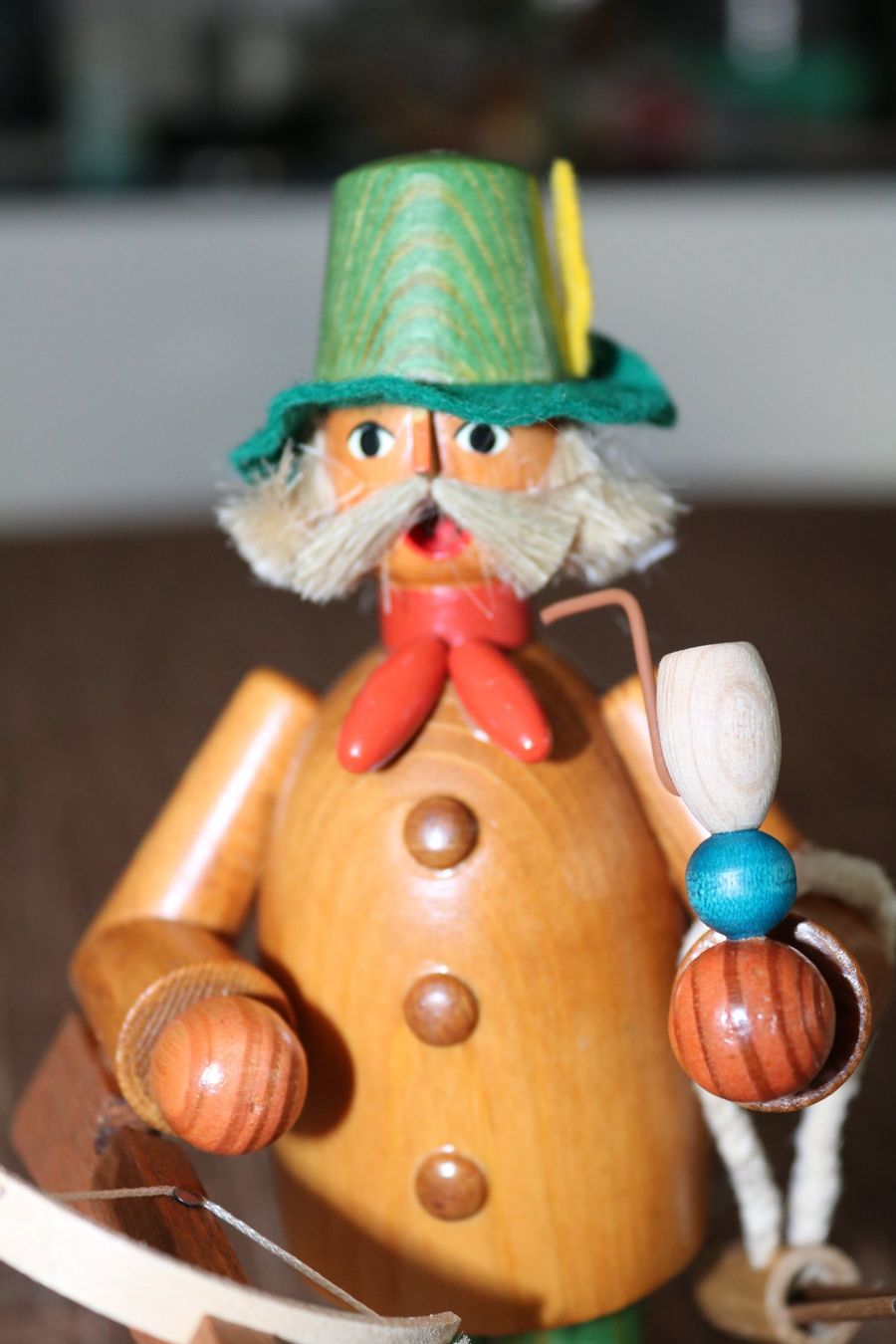 Statuette: Räuchermännchen "Wilhelm Tell" Original Erzgebirge – Nuovo e nell'imballaggio originale da Frick venduto da Beni58 5
