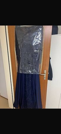 Abendkleid Marineblau NEU