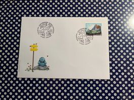 FDC Einzelmarke 2022 aus 4er Block