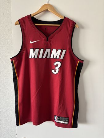 NBA Nike Miami Heat D. Wade Swingman Trikot, Rot, XL, Gr. 52
