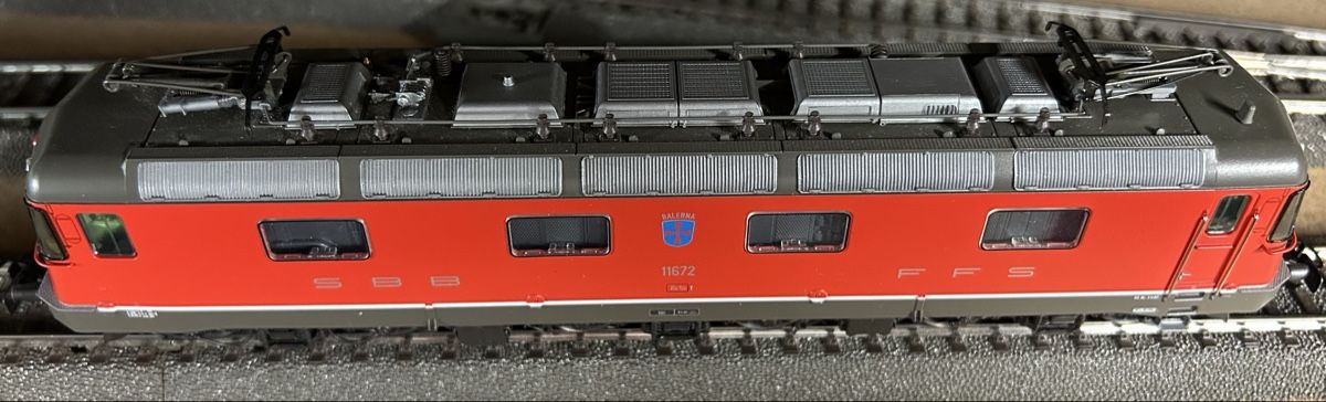 Märklin Modellini di ferrovie: Märklin 37325 Re 6/6 Balerna – Usato da Boll venduto da MND1234 1
